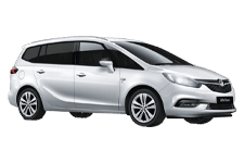 Car Hire Whitton - Vauxhall Zafira 5 + 2 - Minibus hire Whitton